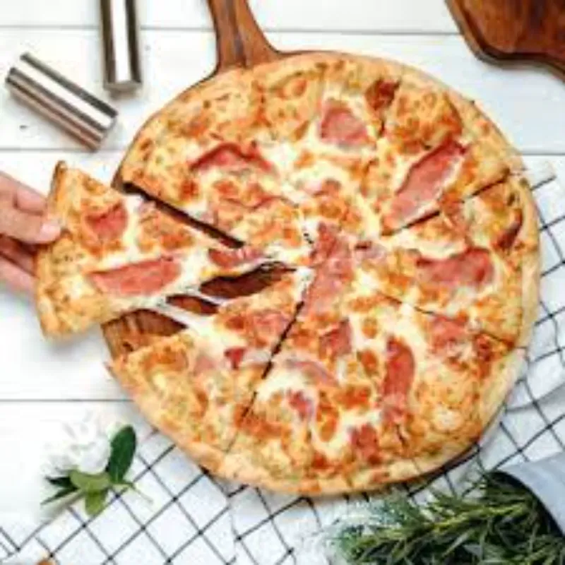 (QG) Pizza de Jamón Bravo