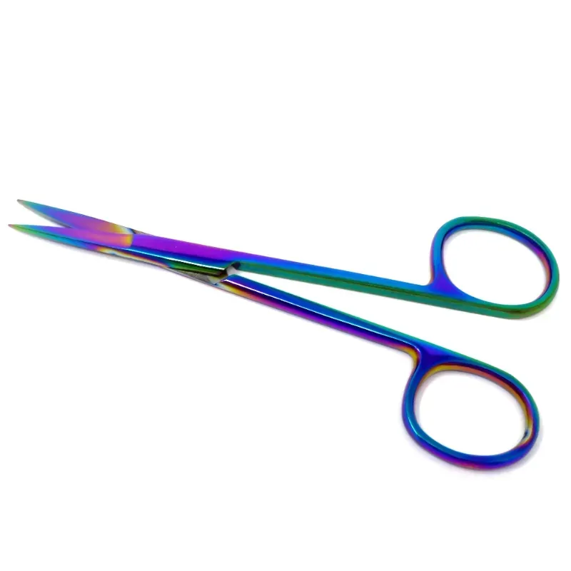 Tijera tornasol para pestañas, cejas y uñas