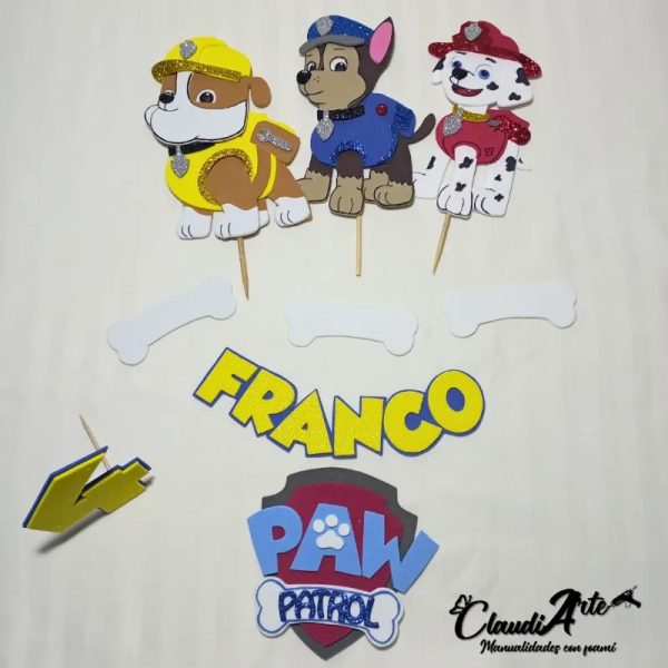 Cake topper (Patrulla Canina)