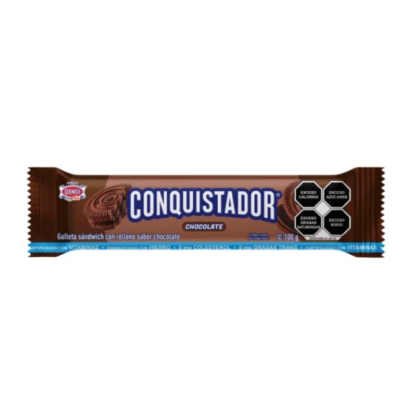 Galletas Conquistador Chocolate 100gr Dondé