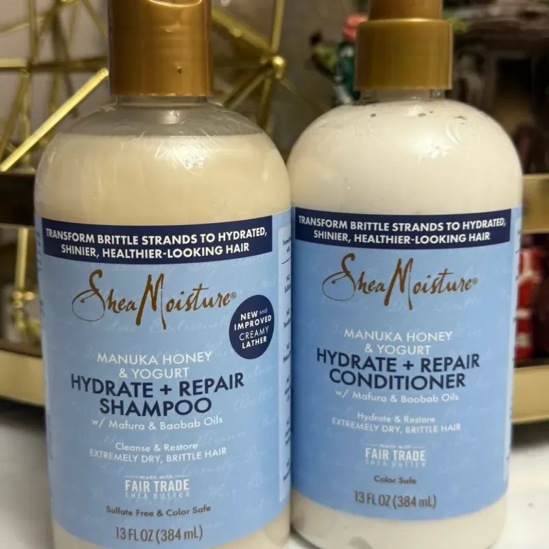 ✨ Shampoo y acondicionador Shea Moisture Hydrate and Repair