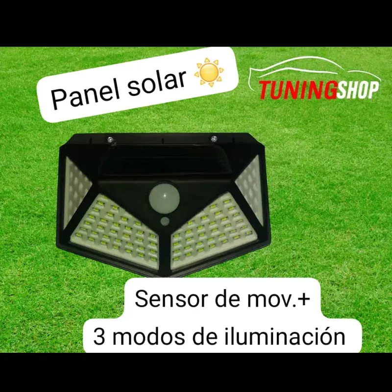 Luz solar para exteriores