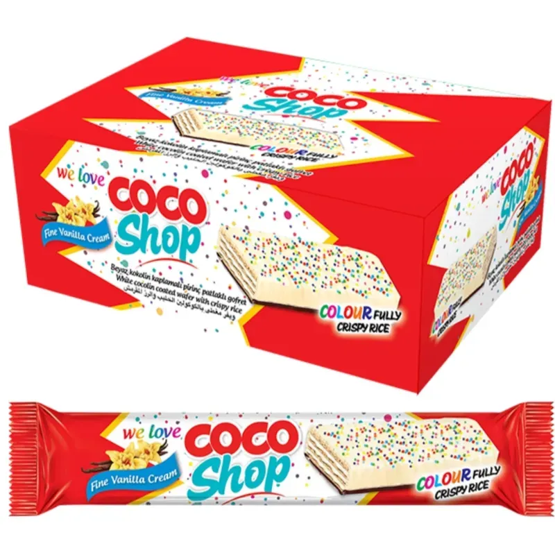 Caja de sorbetos rellenos coco shop( 24 unidades)