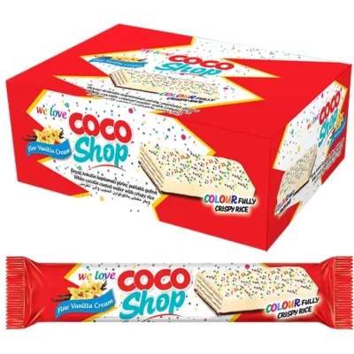Caja de sorbetos rellenos coco shop( 24 unidades)