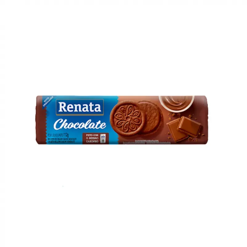 Galletas de chocolate con relleno sabor chocolate Renata