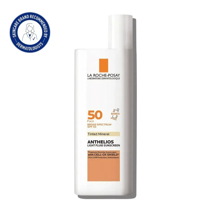 Protector solar Mineral  Anthelios con color La Roche Posay spf 50