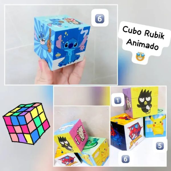 Cubo Rubik animado (Consultar modelos)