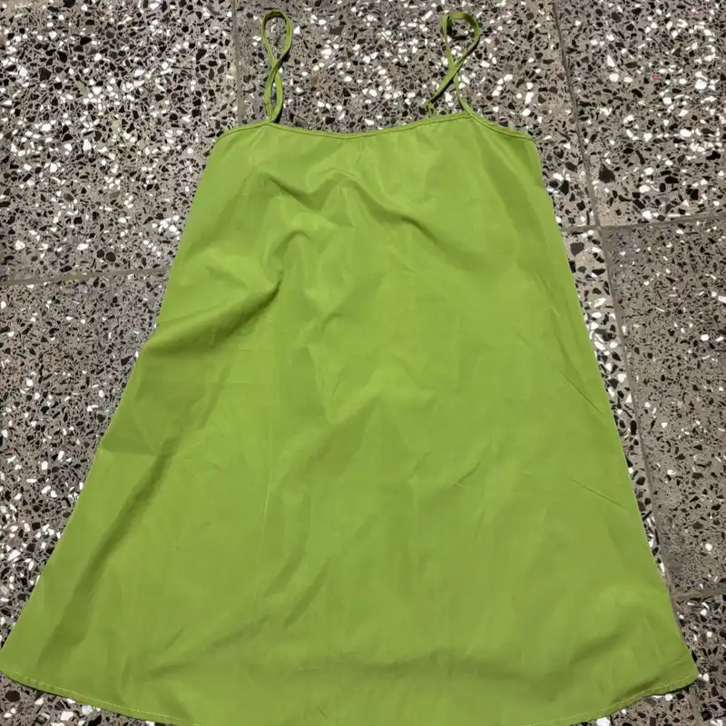 Vestido verde de shein
