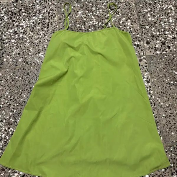 Vestido verde de shein