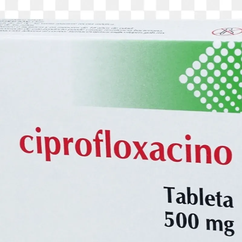 Ciprofloxacino de 500 mg de 10 Tabletas