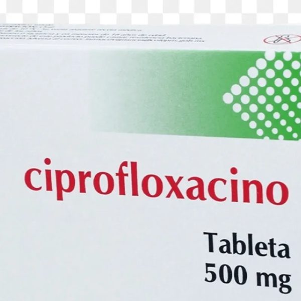 Ciprofloxacino de 500 mg de 10 Tabletas