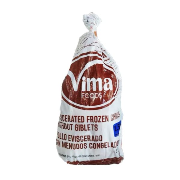 Pollo Entero Eviscerado Sin Menudos Vima