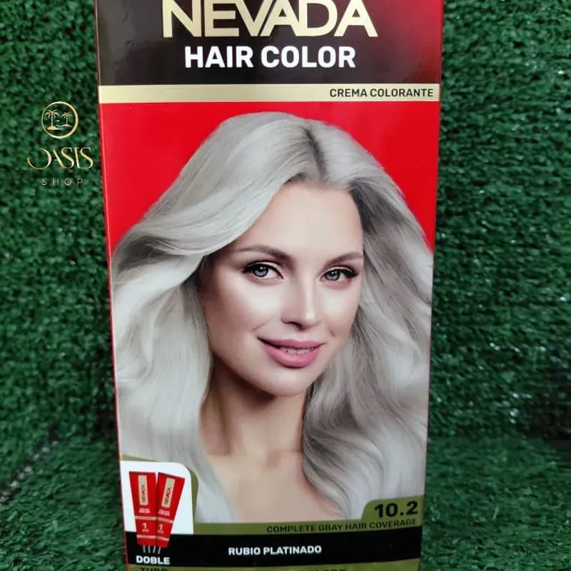 Tinte Nevada Doble tubo Rubio platinado