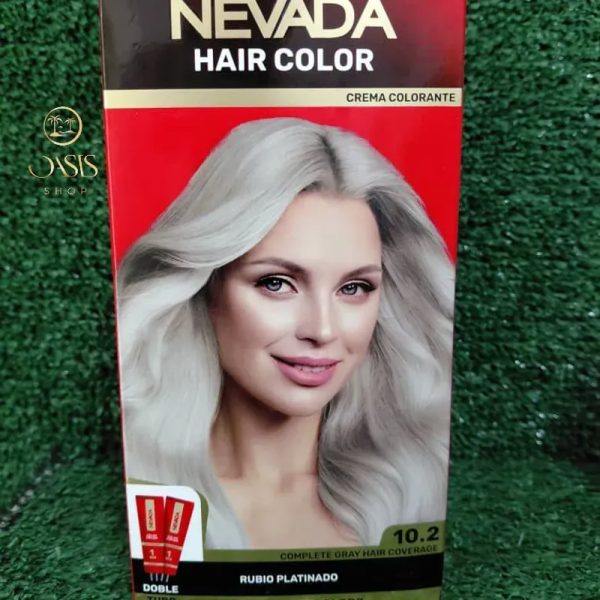 Tinte Nevada Doble tubo Rubio platinado