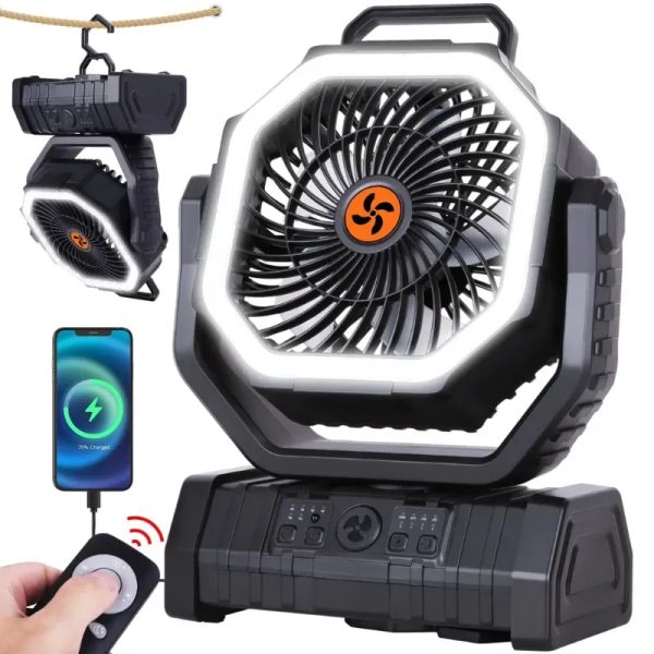 Ventilador Recargable multifuncional