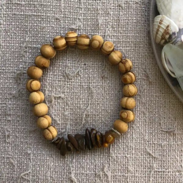 Pulsera madera #8