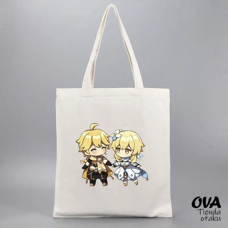  Bolsa Lumine y Aether (Genshin Impact)