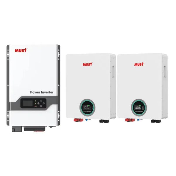 INVERSOR MUST 3KW + BATERÍA 10.2KWh (LHZ)