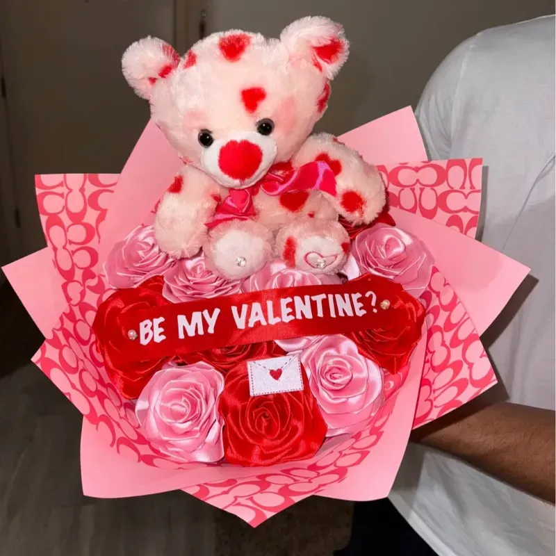 ♥️Ramo con Peluche 