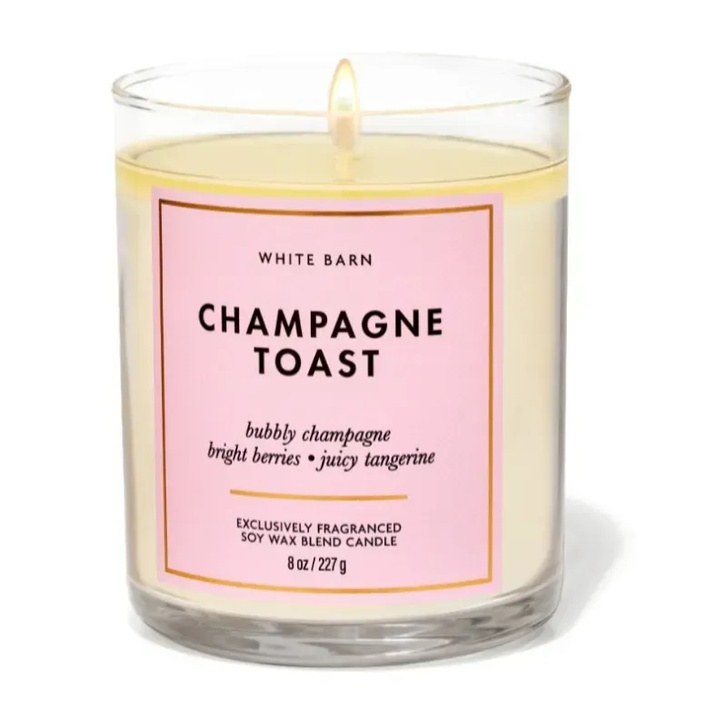 Champagne Toast Candle