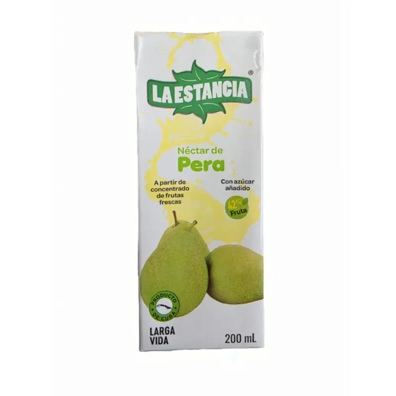 Jugo natural de Pera 200 ml (cajita)