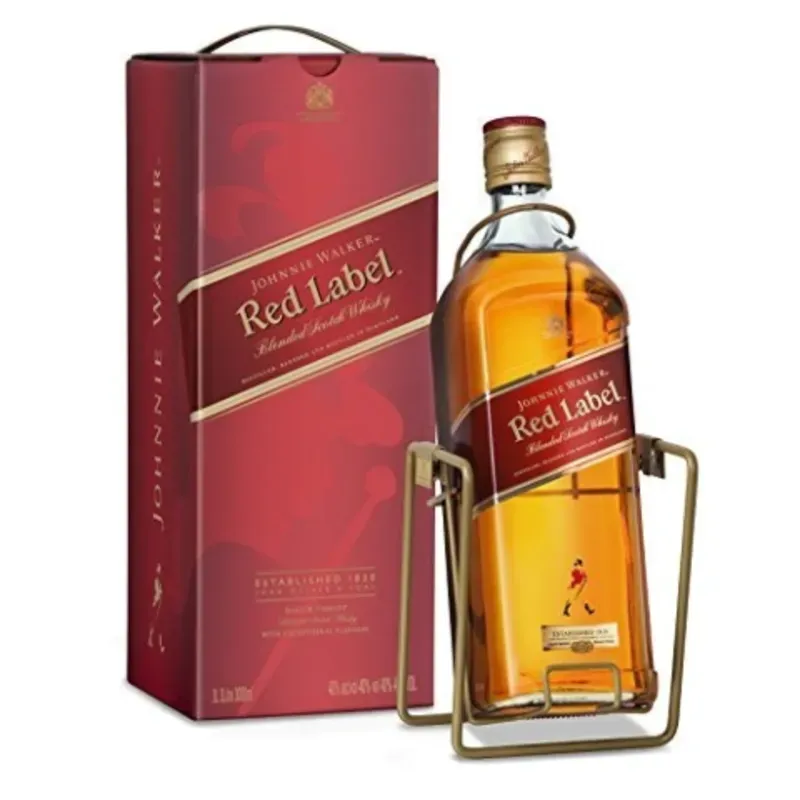 WHISKEY Johnnie Walker Red Label 1 Ltrs (rojo)