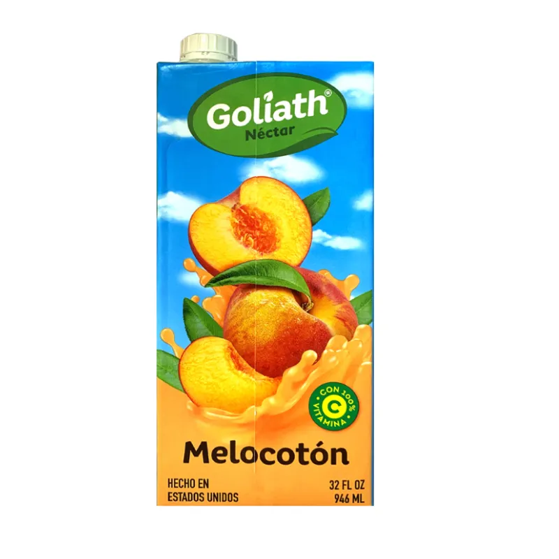 Jugo melocotón Goliath