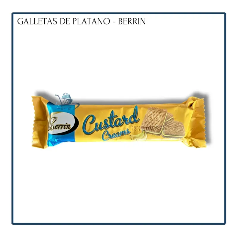 Galletas de Plátano - Berrin (75g)