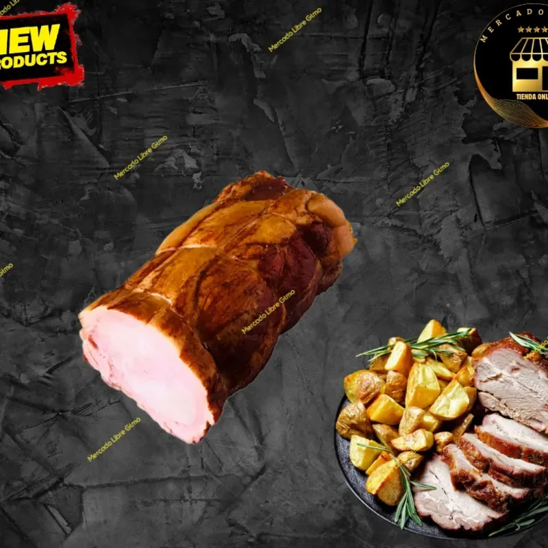 1 Kg Lomo de Cerdo Deshuesado Ahumado