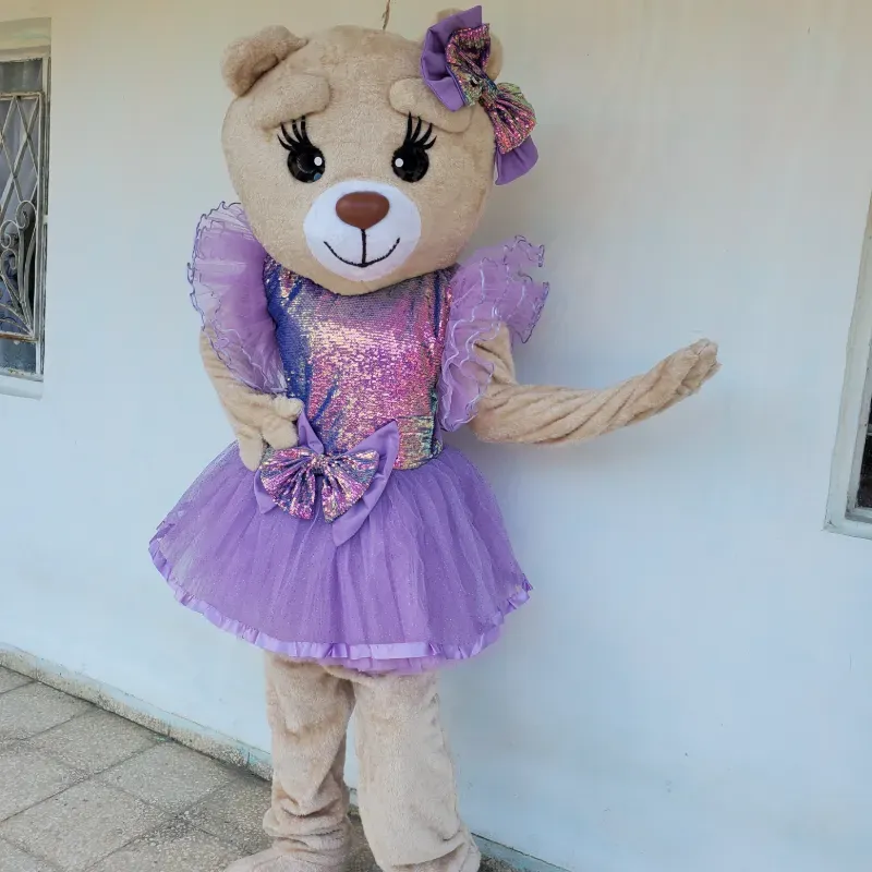 Osita Amor traje morado