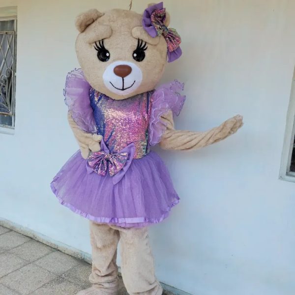 Osita Amor traje morado