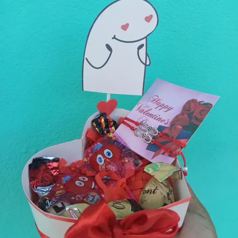 Cajita de corazón sin tapa