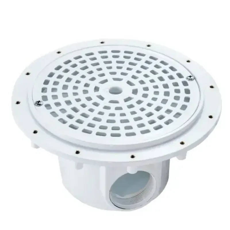 SUMIDERO PARA PISCINA ABS 2"/200mm REJILLA PLASTICO.  4291100016