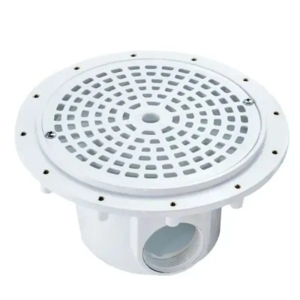 SUMIDERO PARA PISCINA ABS 2"/200mm REJILLA PLASTICO.  4291100016