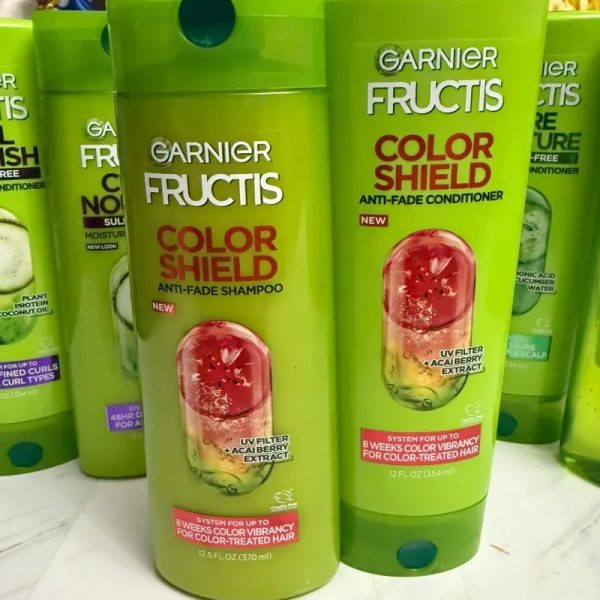 ✨ Shampoo y acondicionador Garnier Fructis Color Shield