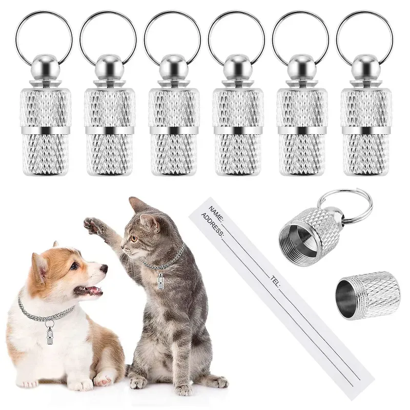 Etiqueta de identificación de mascotas