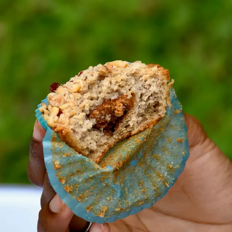 Muffins Mantequilla de Maní