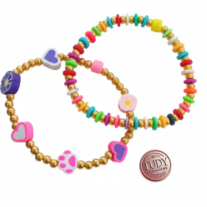 Pulseras elásticas infantiles "Alegria vibrante "