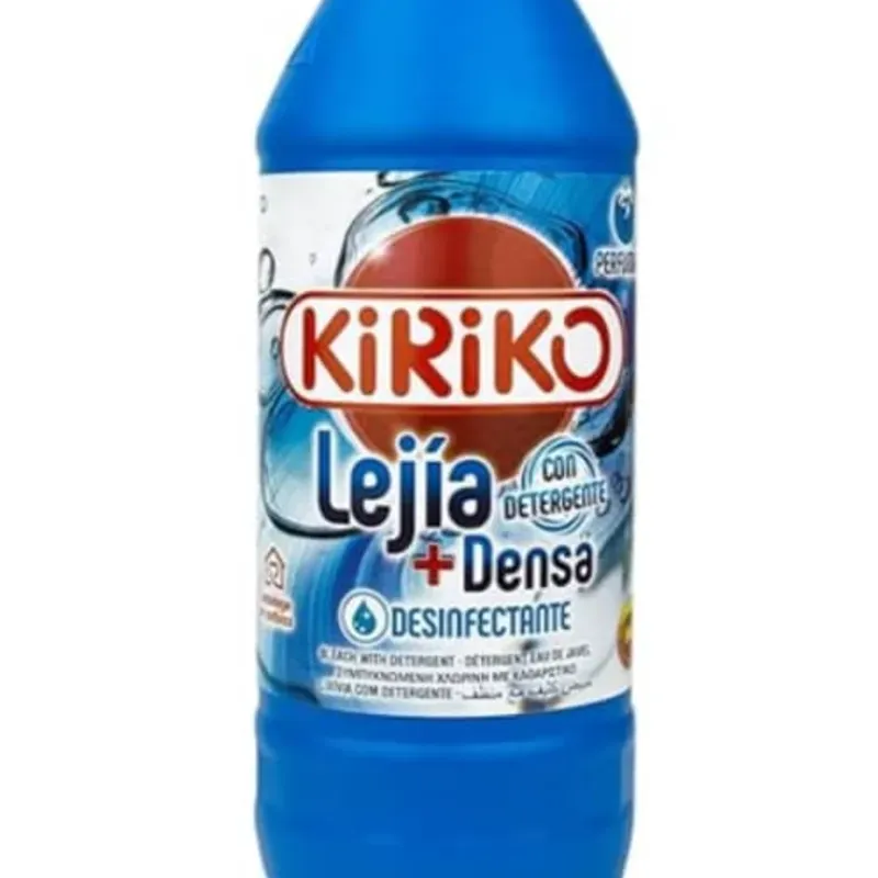 Lejía mas densa con detergente