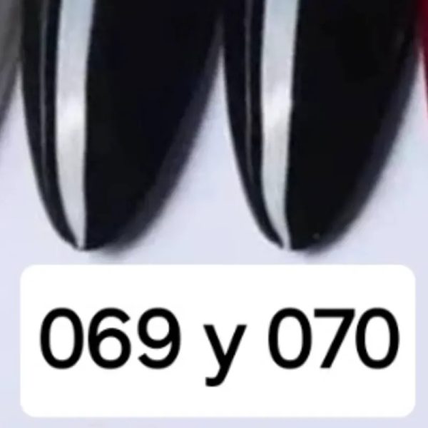 AM3>Esmalte Negro 069 y 070 gama L