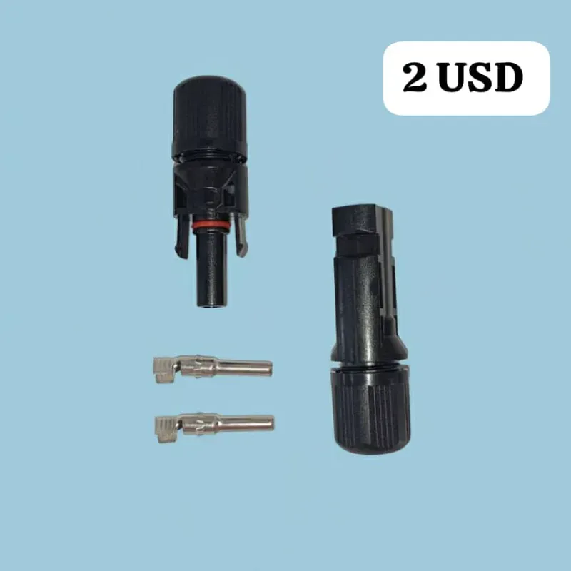 Conector MC4 para paneles solares