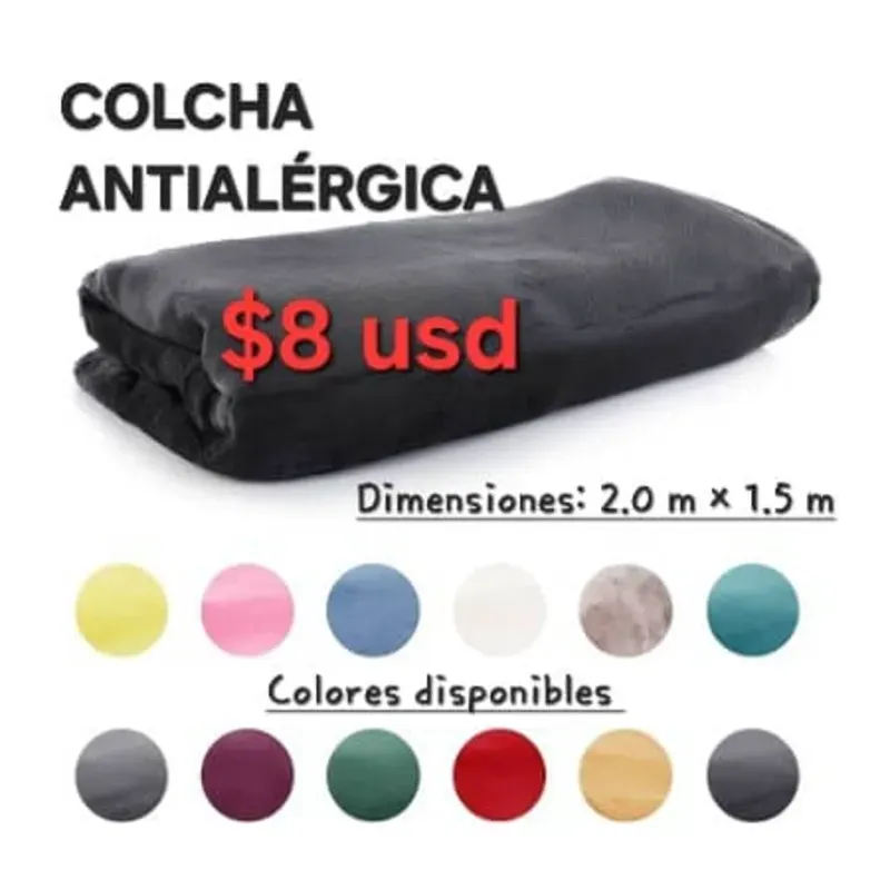 COLCHA ANTIALÉRGICA