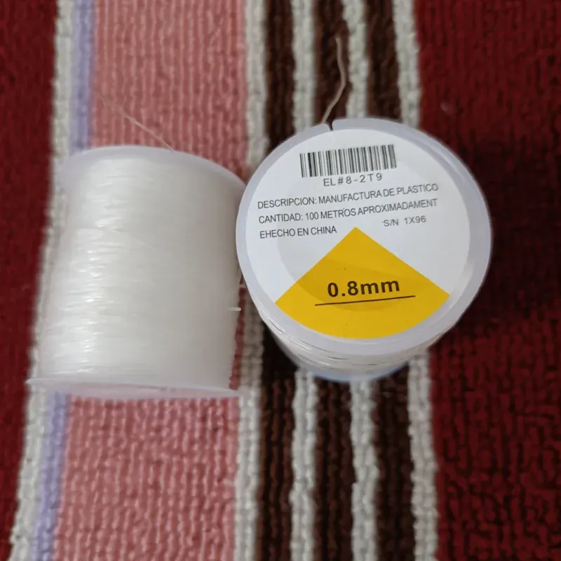 Hilo elástico de nailon de 0.8mm