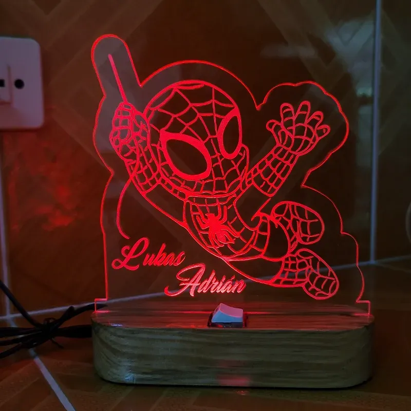 Lámparas personalizadas para niños