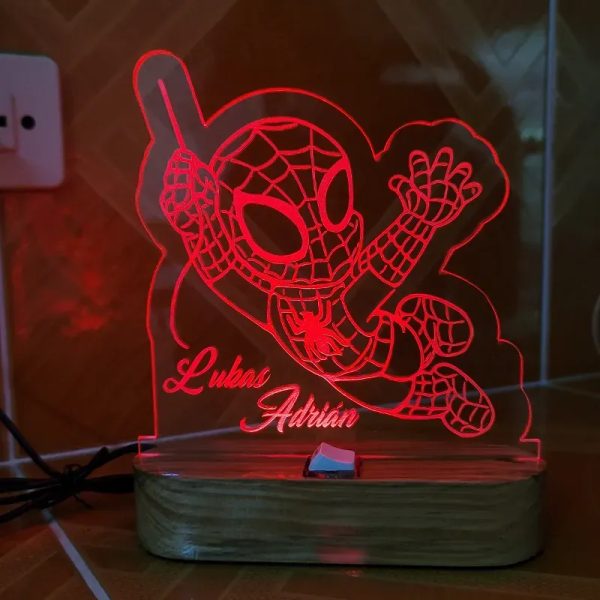 Lámparas personalizadas para niños