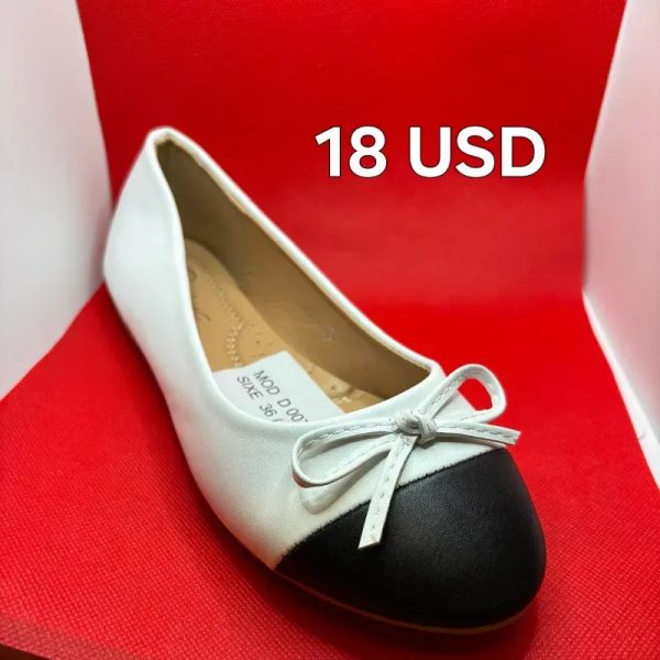 Ballerina bicolor con lazo