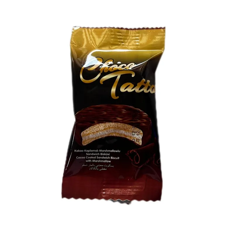 Galleta de Chocolate Rellena de Malvavizco Choco Tatoo