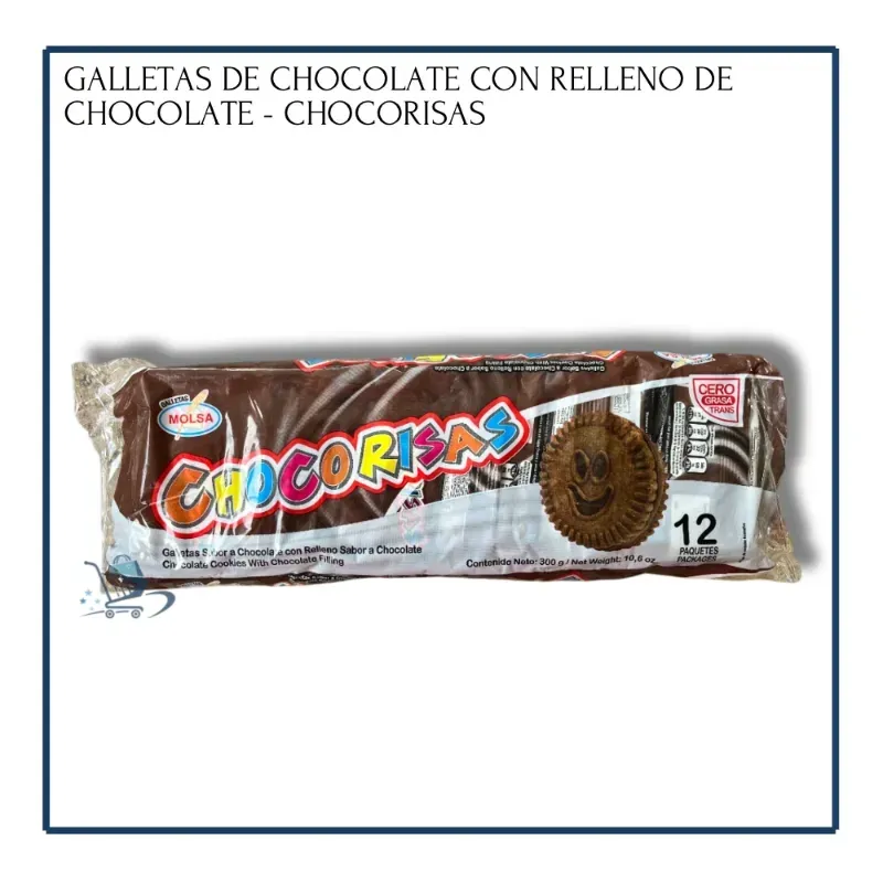 Galletas de Chocolate - Chocorisas (300g)