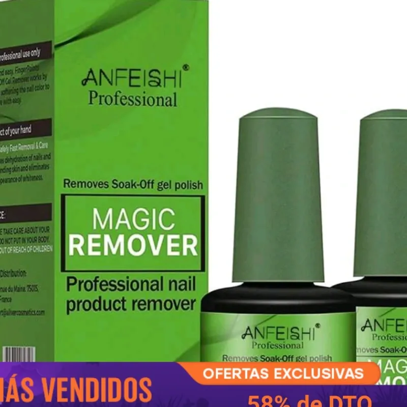 Removedor para gel y uñas