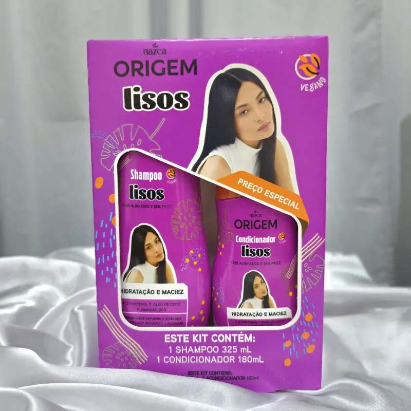 kit Nazca Origem de Champú (350ml) y acondicionador (180ml))